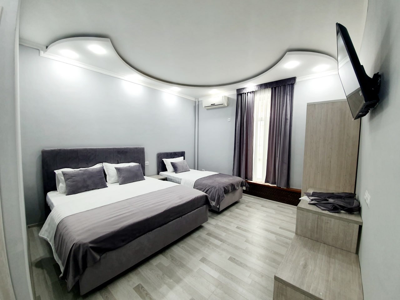 Отель Чехов. Двухместный номер с двумя кроватями. Москва.